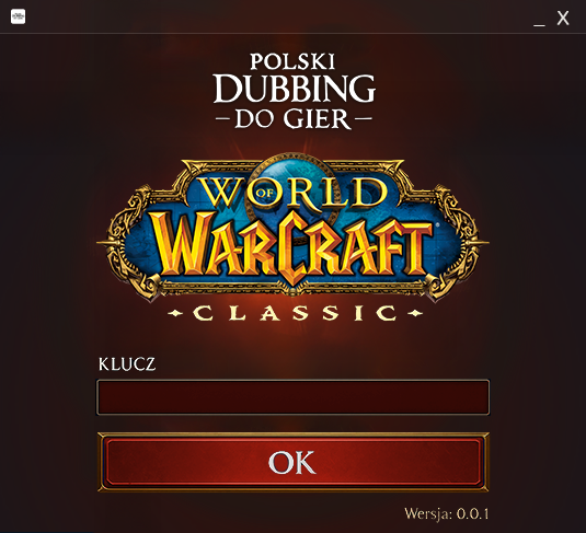World of Warcraft Retail – logo aplikacji